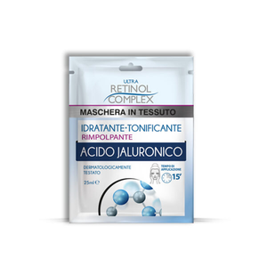 Retinol Complex Maschera Viso in Tessuto con Acido Jaluronico