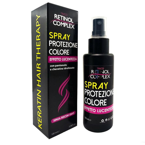 Spray protector del color, efecto brillo