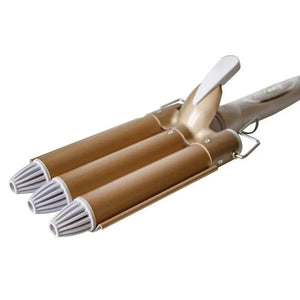 Magic Wave Professional Hair Curler 3 Ceramic Tubes